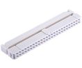 IDC Connector, Right Angle, Socket, Grey, 1A, Contacts - 50